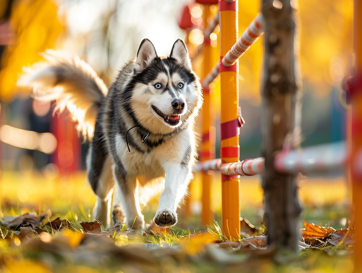 husky klee kai agility