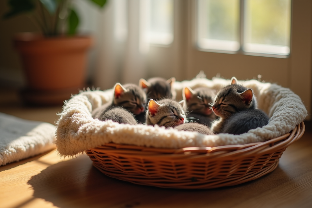 chaton fragile