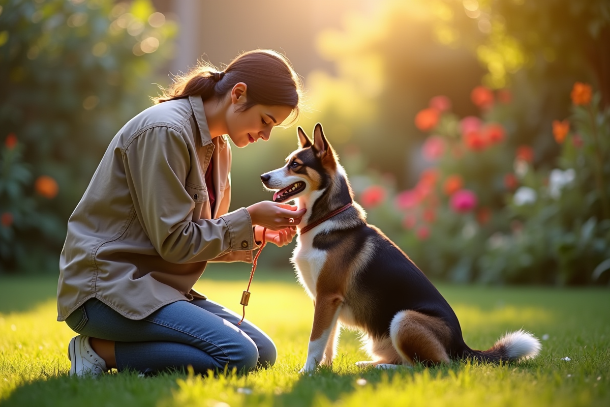 chien récalcitrant
