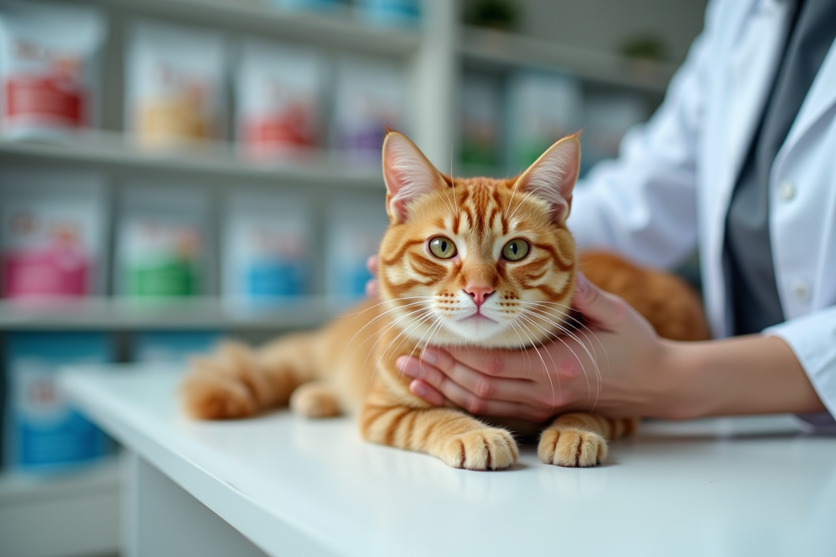 chat  poils