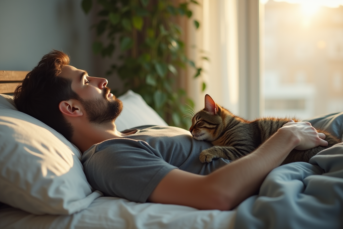 chat sommeil